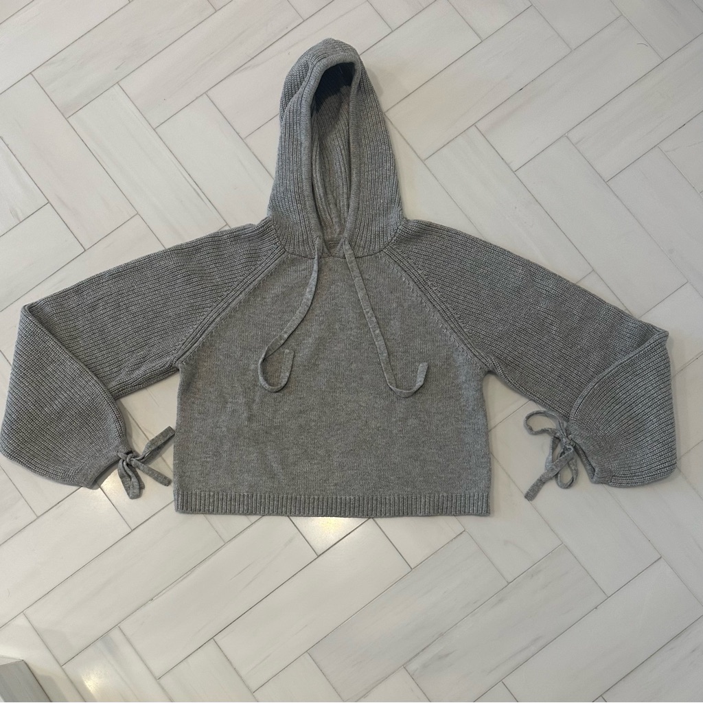 SundaysNyc 713 Hoodie Cropped Sweater